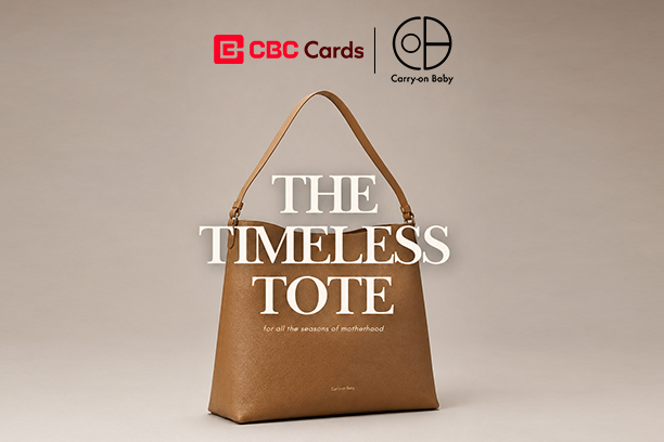 Chinabank credit card promo: 20% OFF on the Timeless Tote diaper bag and maternity support wear at Carry-on Baby